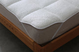 Sheepskin Sherpa Fleece Mattress Topper